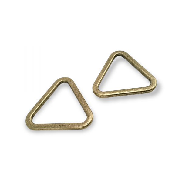 3,5 cm Triangle Ring - Metal Frame Buckle E 2179