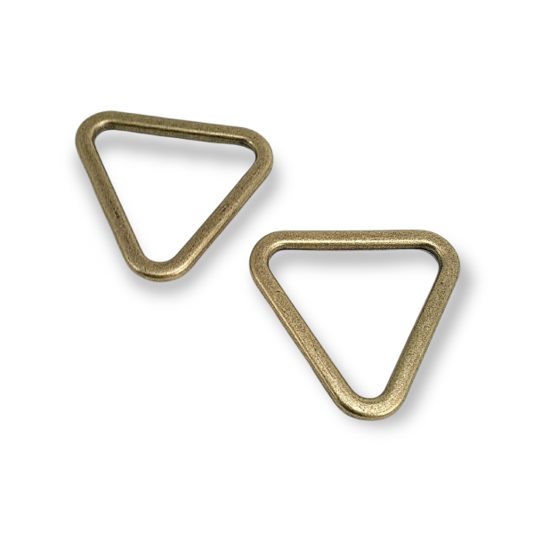 3,5 cm Triangle Ring - Metal Frame Buckle E 2179