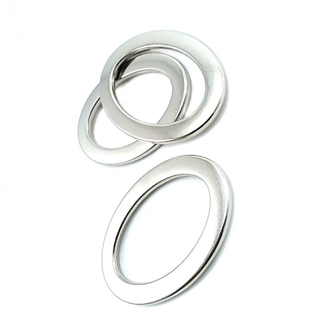 25 x 40 mm Oval Metal Toka E 355 25 x 40 mm Oval Metal Toka E 355