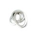 25 x 40 mm Oval Ring Buckle Bag and Clothing Buckle E 355