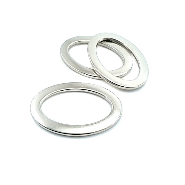 25 x 40 mm Oval Ring Buckle Bag and Clothing Buckle E 355