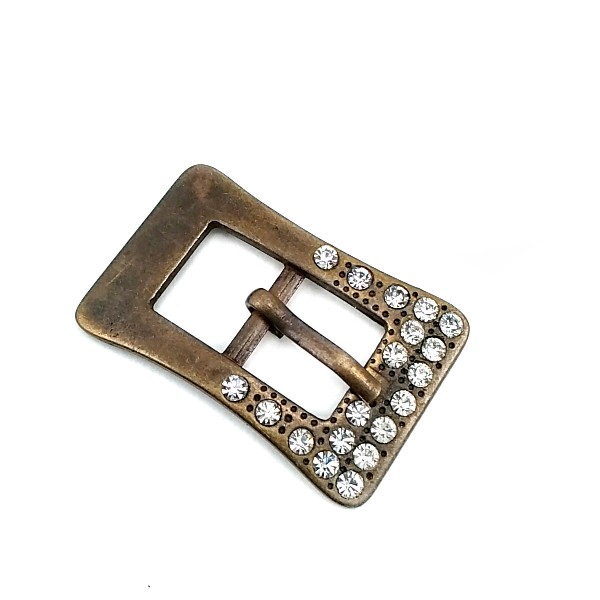 15 mm Rhinestones Belt Buckle - Women's Belt Buckle E 359