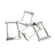 33 mm Thick edged frame - metal frame buckle E 466