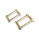 33 mm Thick edged frame - metal frame buckle E 466