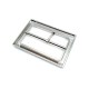 60 mm Rectangular Buckle - Zinc Alloy Buckle E 481