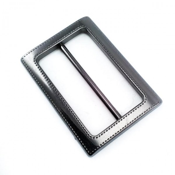 60 mm Rectangular Buckle - Zinc Alloy Buckle E 481