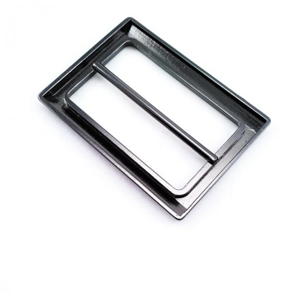 60 mm Rectangular Buckle - Zinc Alloy Buckle E 481