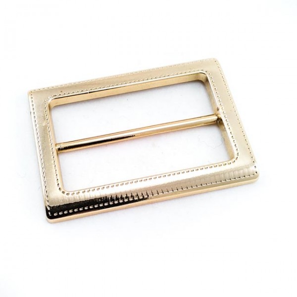 60 mm Rectangular Buckle - Zinc Alloy Buckle E 481