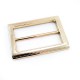 60 mm Rectangular Buckle - Zinc Alloy Buckle E 481