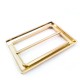 60 mm Rectangular Buckle - Zinc Alloy Buckle E 481