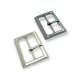 32 mm Rectangular Metal Center Bar Buckle  E 483