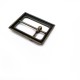 32 mm Rectangular Metal Center Bar Buckle  E 483