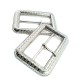 Rectangular Zinc Alloy Metal Buckle 50 mm E 568