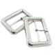 Rectangular Zinc Alloy Metal Buckle 50 mm E 568