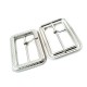 Rectangular Zinc Alloy Metal Buckle 50 mm E 568