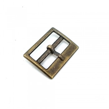 2.5 cm Rectangle Center Bar Buckle Belt and Bag Buckle E 628