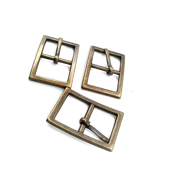 19 mm Rectangular Metal Buckle E 681