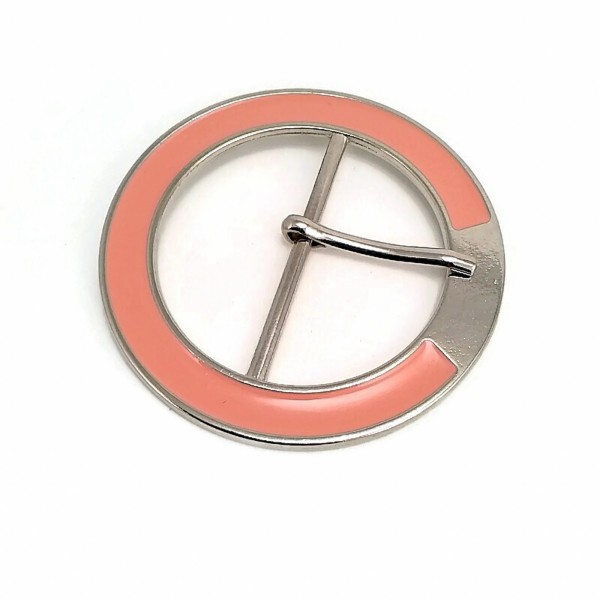 Circle  Metal Simple Buckle - Zinc Alloy Metal 48mm E 724