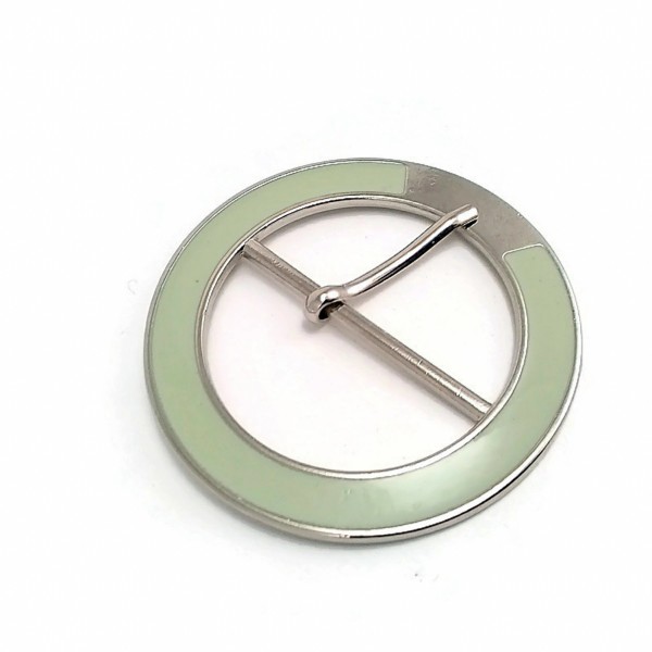 Circle  Metal Simple Buckle - Zinc Alloy Metal 48mm E 724