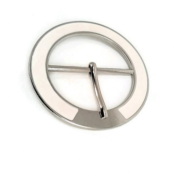 Circle  Metal Simple Buckle - Zinc Alloy Metal 48mm E 724