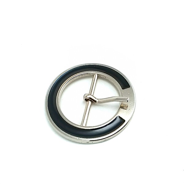 28 mm Center Bar Ring Clasp Metal Enamel Buckle E 725 MN