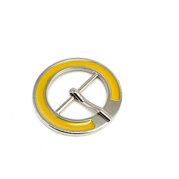 28 mm Center Bar Ring Clasp Metal Enamel Buckle E 725 MN