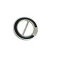 28 mm Center Bar Ring Clasp Metal Enamel Buckle E 725 MN