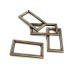 Zamak Frame Buckle 31 x 14 mm E 775