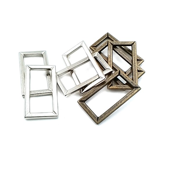 Zamak Frame Buckle 31 x 14 mm E 775