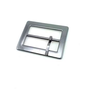 37 mm Rectangular metal plain buckle E 798