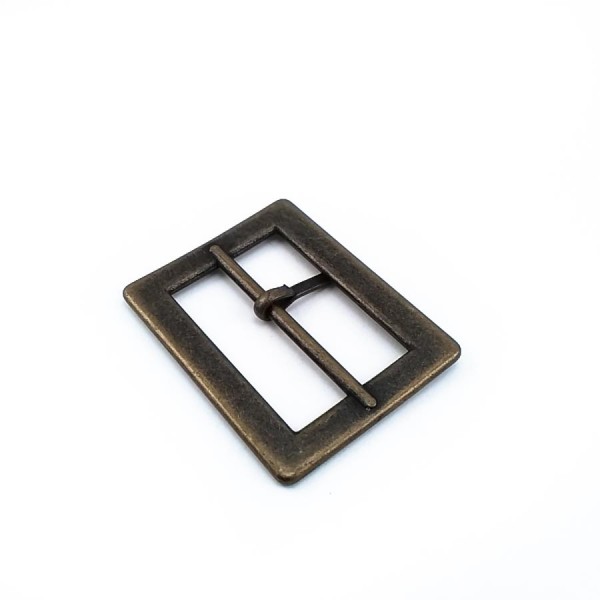 37 mm Rectangular metal plain buckle E 798