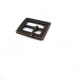 25 mm Rectangular metal plain buckle E 799