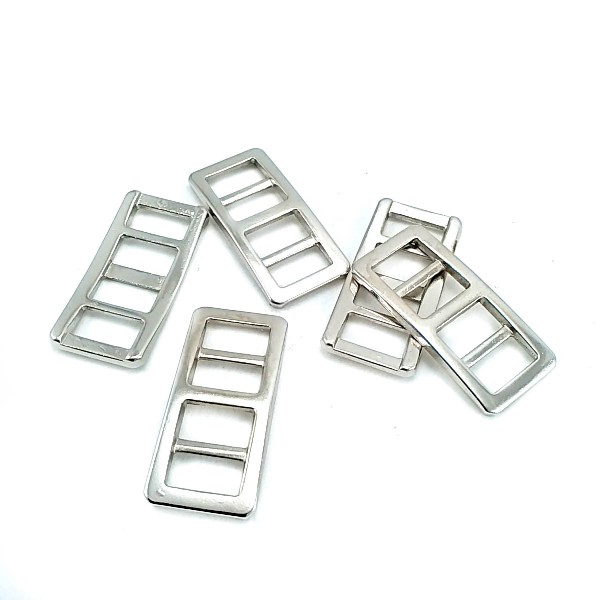 13 mm Rectangular Metal Setting Buckle E 94