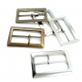 5 cm Rectangular Center Bar Metal Buckle  E 970