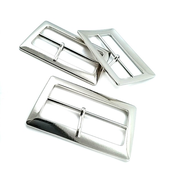 5 cm Rectangular Center Bar Metal Buckle  E 970