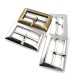 31 mm Plain Rectangular Belt Buckle E 971