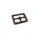 Clothing - Rectangular belt buckle - zamak metal 32 mm E 993 Clothing - Rectangular belt buckle - zamak metal 32 mm E 993