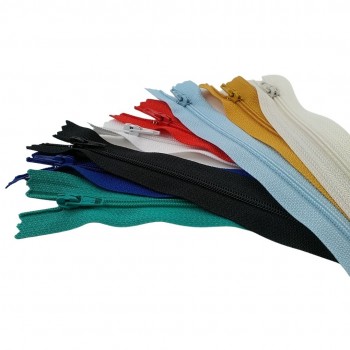 16 cm 6,3 inch Trouser Zipper - Skirt Zipper Type 3 Nylon 50 pcs/Pack FP00002
