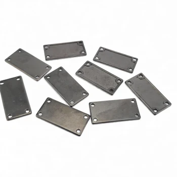 4 Hole Metal Plate – Label Connection Plate 22 mm x 11 mm E 1745