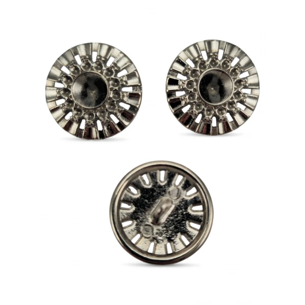 Footed button Enameled Jacket Button 22 mm - 34 size E 2065