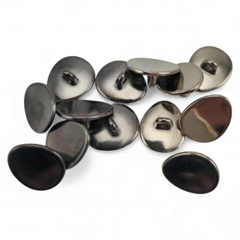 Oval Bombeli Ceket Düğmesi 15 mm x 13 mm E 2076