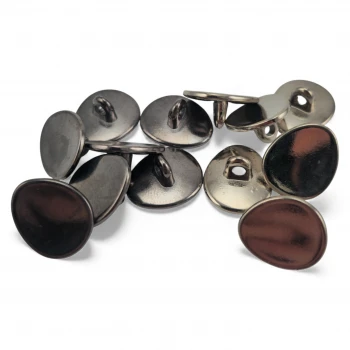 Oval Domed Jacket Button 15 mm x 13 mm E 2076