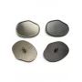 Footed button Oval Form Jacket Button 30 mm x 22.5 mm - 45 size E 2102