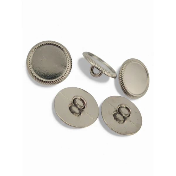 Standing button serrated edge Jacket Button 17.5 mm - 26 men E 2132