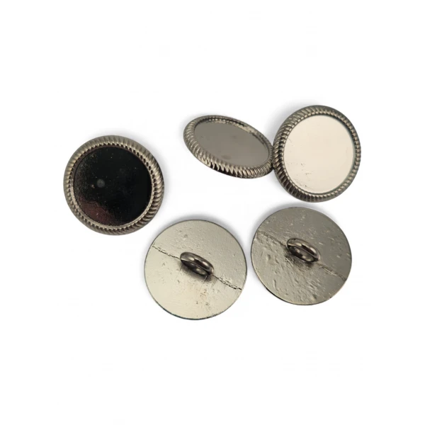 Standing button serrated edge Jacket Button 17.5 mm - 26 men E 2132