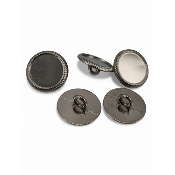 Standing button serrated edge Jacket Button 17.5 mm - 26 men E 2132