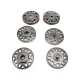 Star patterned 25 mm 40 Size Snap Fastener E 2226