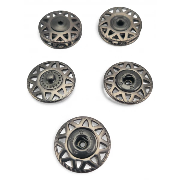 Snap Fastener Star Pattern 20 mm 32 L E 2227
