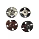 Decorative Covered 4 Hole Sewn Snap Fastener 24 mm E 2240