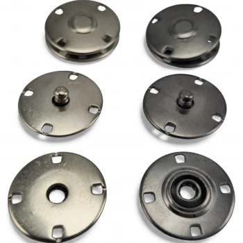 4 Prong Snap Fastener with Cover – Sewn Snap Fastener E 2280